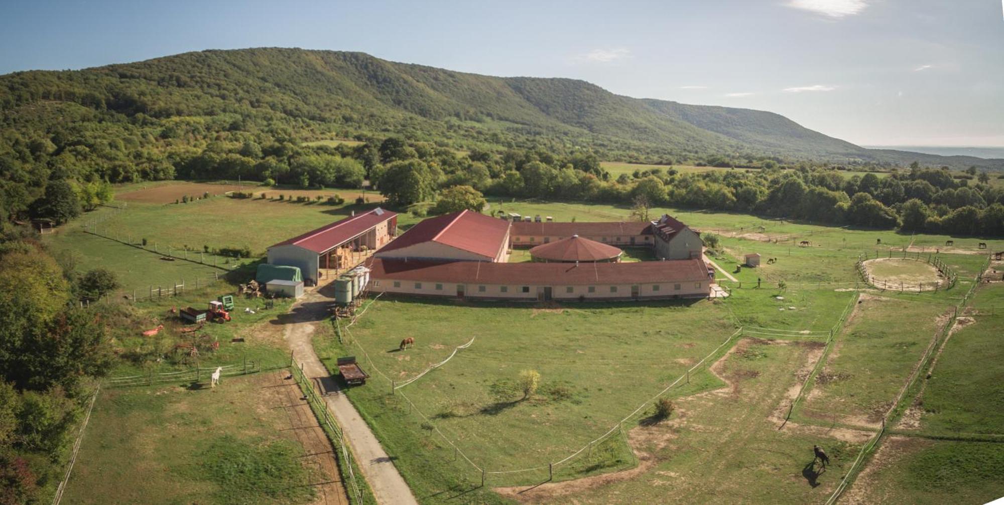 Tótvár lovas szálláshely Kővágótöttös Kültér fotó
